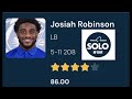 Josiah Robinson #25 LB Georgia State -  Portal