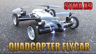 Syma X9 Квадрокоптер или летающая машина  car quadcopter