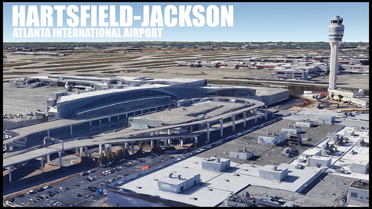 Hartsfieldjackson Atlanta International Airport Aerial Virtual Aerial