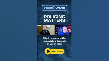 What happens in the immediate aftermath of #useofforce