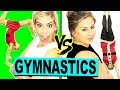 Ultimate Holiday Gymnastics Challenge with Shawn Johnson! (Gymnast vs Olympian)