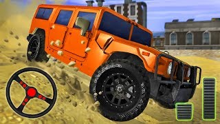 Trò chơi đỗ xe 4x4 - Hill Driving Luxury SUV Prado Simulator | Trò chơi Android screenshot 1