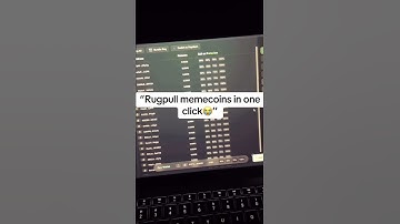 Rug pull meme coin ,1 minute game crypto hacks.  #crypto #memecoin #millionaire #money #maze #life 😎