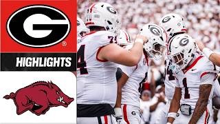 Georgia Bulldogs vs Arkansas Razorbacks |  | Full Game Highlights | College Football