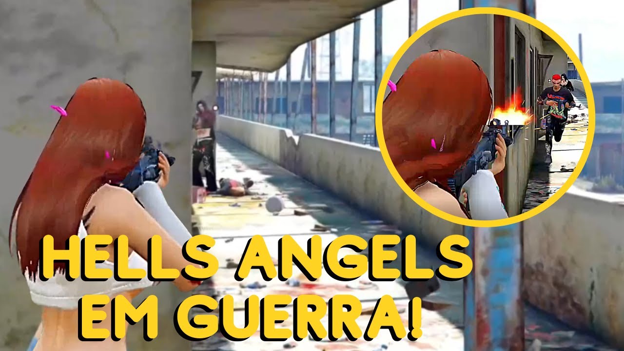 Entramos em uma BRIGA DE RUA com outra FACÇÃO! (GTA RP)