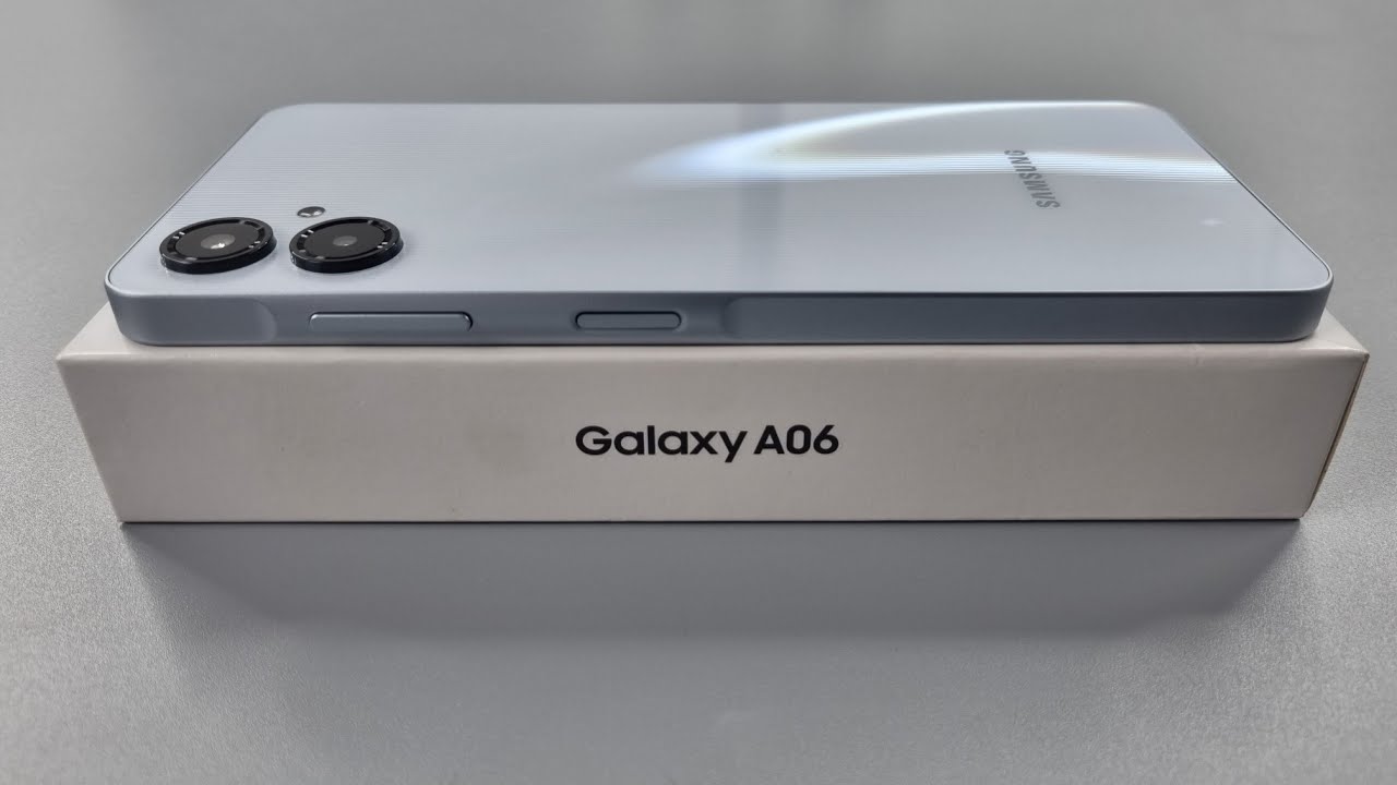 Pure ASMR Unboxing - Samsung Galaxy A06(Blue) 4/64