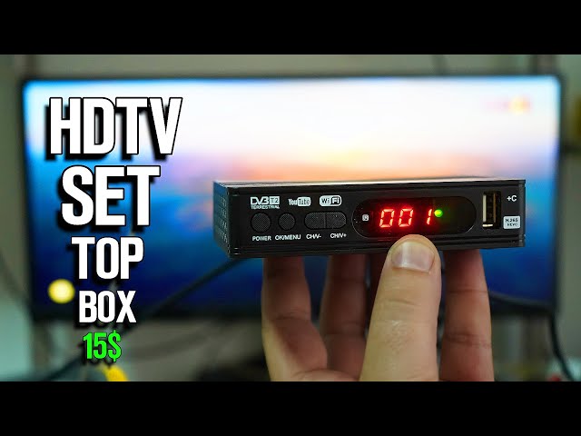 WATCH FREE HDTV - HDTV Set Top Box - DVB T2 Terrestrial Receiver  Unboxing,Review and Test 