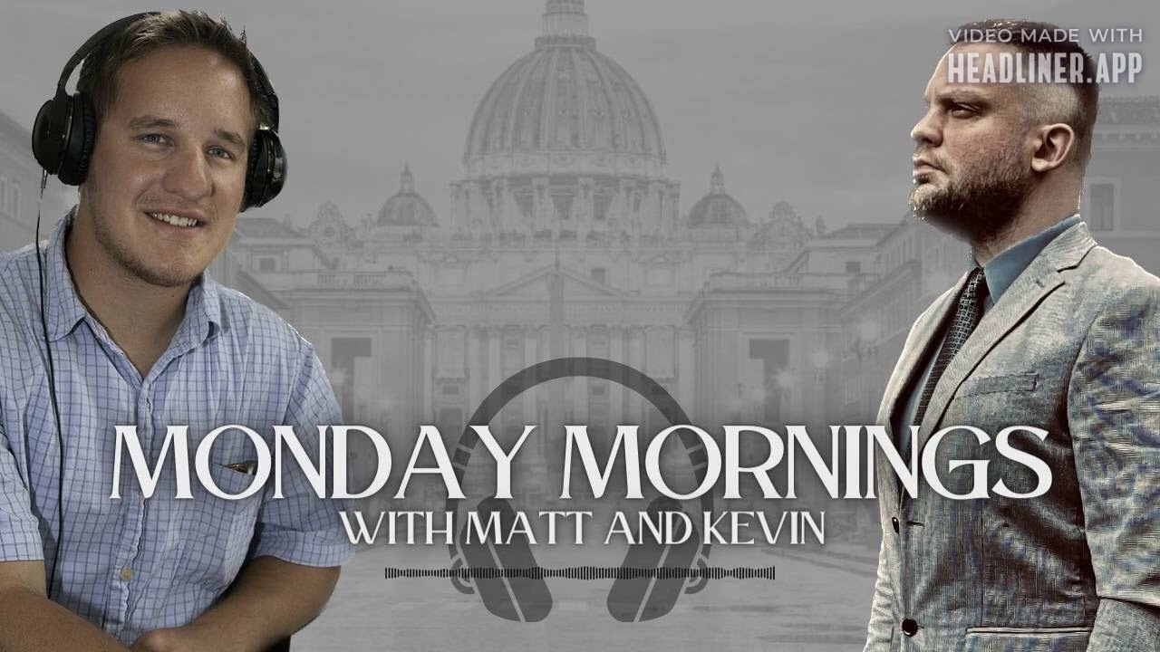 White balloons and an angry "pope"