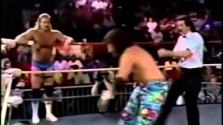 The Samoan Swat Team & The Samoan Savage vs Mike Thor Trent Knight & Tim Hughes