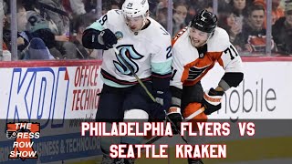 Philadelphia Flyers vs. Seattle Kraken (10/20/25) - The Press Row Show: Pregame, INTs, Postgame