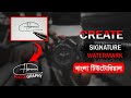 How to create your own signature logo in photoshop  hasan uj jaman