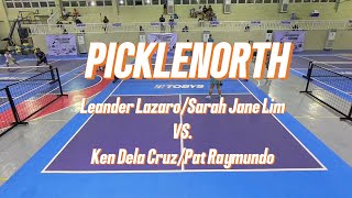 Leander Lazaro/ Sarah Jane Lim vs. Ken Dela Cruz/Pat Raymundo | Semifinals | PickleNorth League