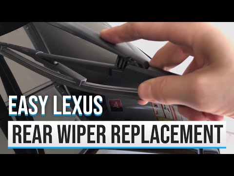2010 LEXUS RX350 REAR WIPER REPLACEMENT | How To Replace The Hidden Rear Wiper