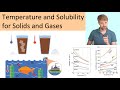 Solubility and Temperature Relationships