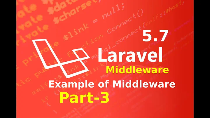 some more example of  middleware in laravel 5.7 part 3 ||  middleware in laravel || laravel master