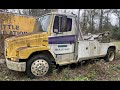 1991 freightliner fl70 tow truck sitting for years will it run