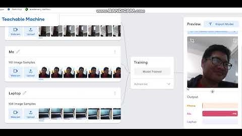 Teachable Machine Image classification
