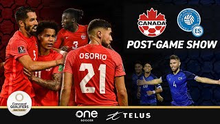 POST-GAME: CANADA vs El Salvador in Concacaf 2022 World Cup Qualifying