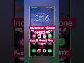 Increase Your Android Phone's Speed 😱