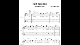 “Just Friends” Jazz Guitar - Process Video- Analysis/Chords/Chord Melody
