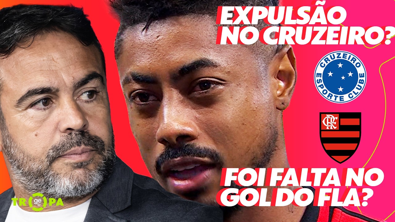 CRUZEIRO 1 X 1 FLAMENGO TERMINA COM POLÊMICAS DE ARBITRAGEM! | TROPA GE TV