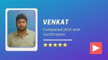 Venkat Got Placed as a Java Developer - Besant Technologies Freshers Placements Reviews