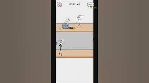 Thief Puzzle ( WEEGOON ) - funny stickman Brain puzzle Game - level  163 Android Gameplay //#shorts