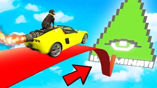 GTA 5: IMPOSSIBLE TRANSFORMATION PARKOUR RACE with CHOP & BOB (99.9% DIFFICULT)