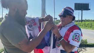 Cambiamos Bandera Dominicana Del Puńal Santiago.