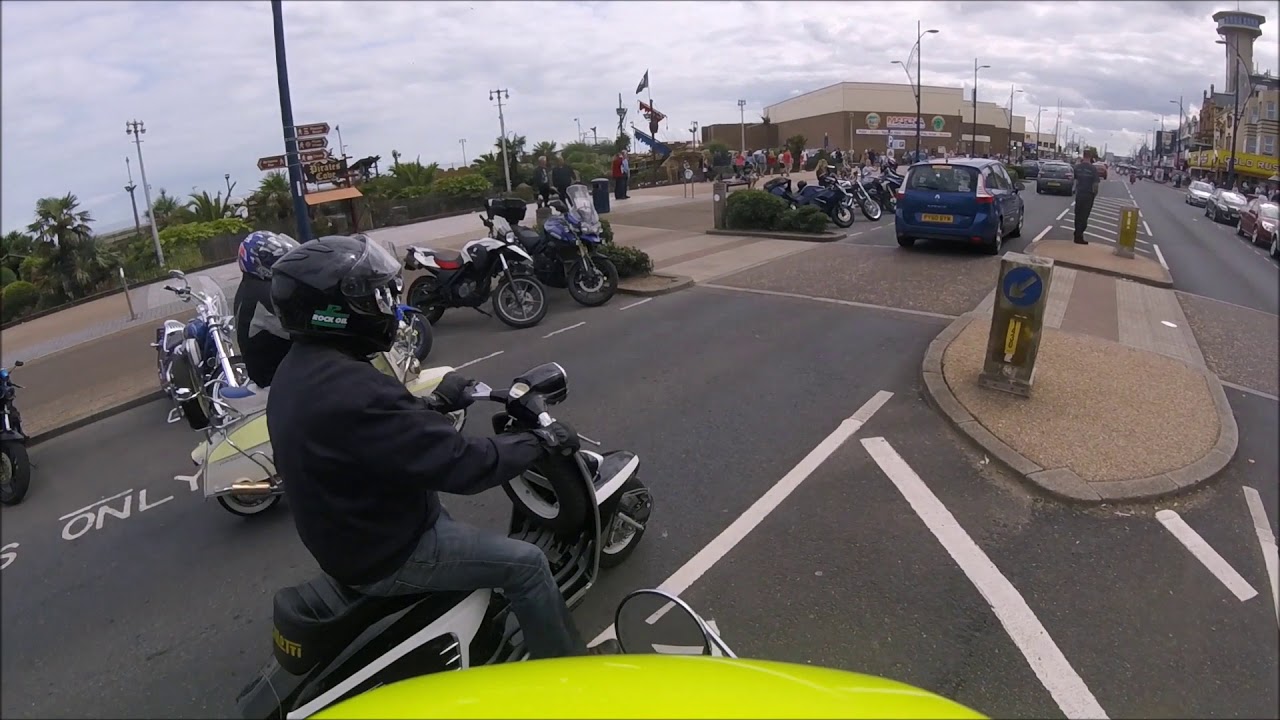 Great Yarmouth Scooter Invasion 2017 YouTube