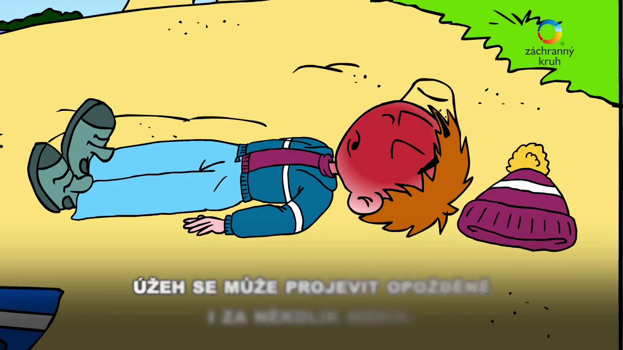 První pomoc pro děti - Tepelná poranění