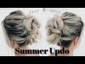 SUMMER UPDO // fast, fun and easy Summer Hairstyle