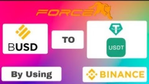 How To Convert BUSD To USDT In Trust Wallet By Using Binance | #metaforce #trustwallet #binance