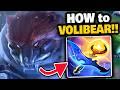 LEARN how TO play VOLIBEAR Jungle in SEASON 16!!
