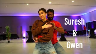 🇮🇳🔥Suresh & Gwen🔥🇧🇪 🎶Mi Habitacion 🔥 any Prince Royce - Topic