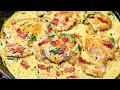 Creamy Garlic Parmesan Chicken Thighs - Easy Chicken Recipe