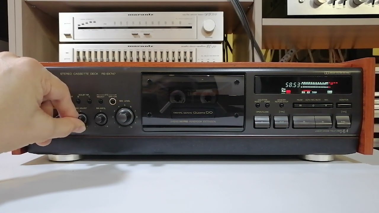 Technics RS BX 747 - YouTube