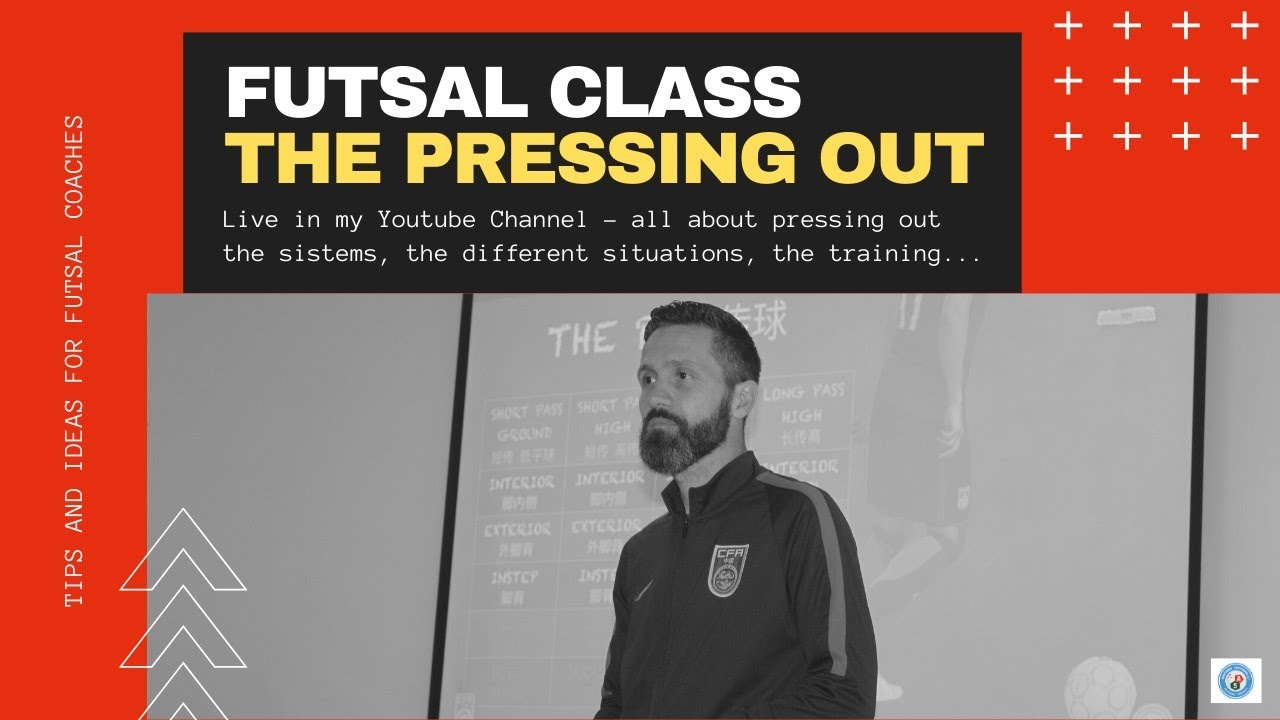 FUTSAL CLASS: THE PRESSING OUT| La salida de presión| Quebra de pressão| Uscita pressing