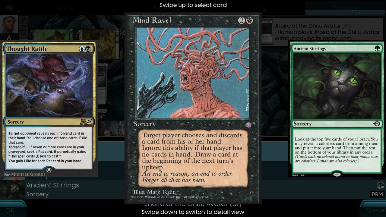 MTG FORGE: MODO MOJHOSTO (Momir Vig, Jhoira & Stonehewer Giant)