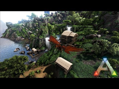 12 Ark Cen 月冬史上最高傑作 センターメイン拠点完成 Pc版公式pve Ark Survival Evolved Youtube