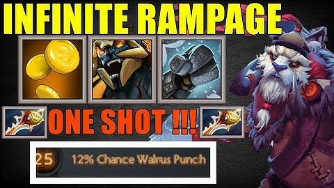 Infinite Rampage One SHOT  | Dota 2 Ability Draft