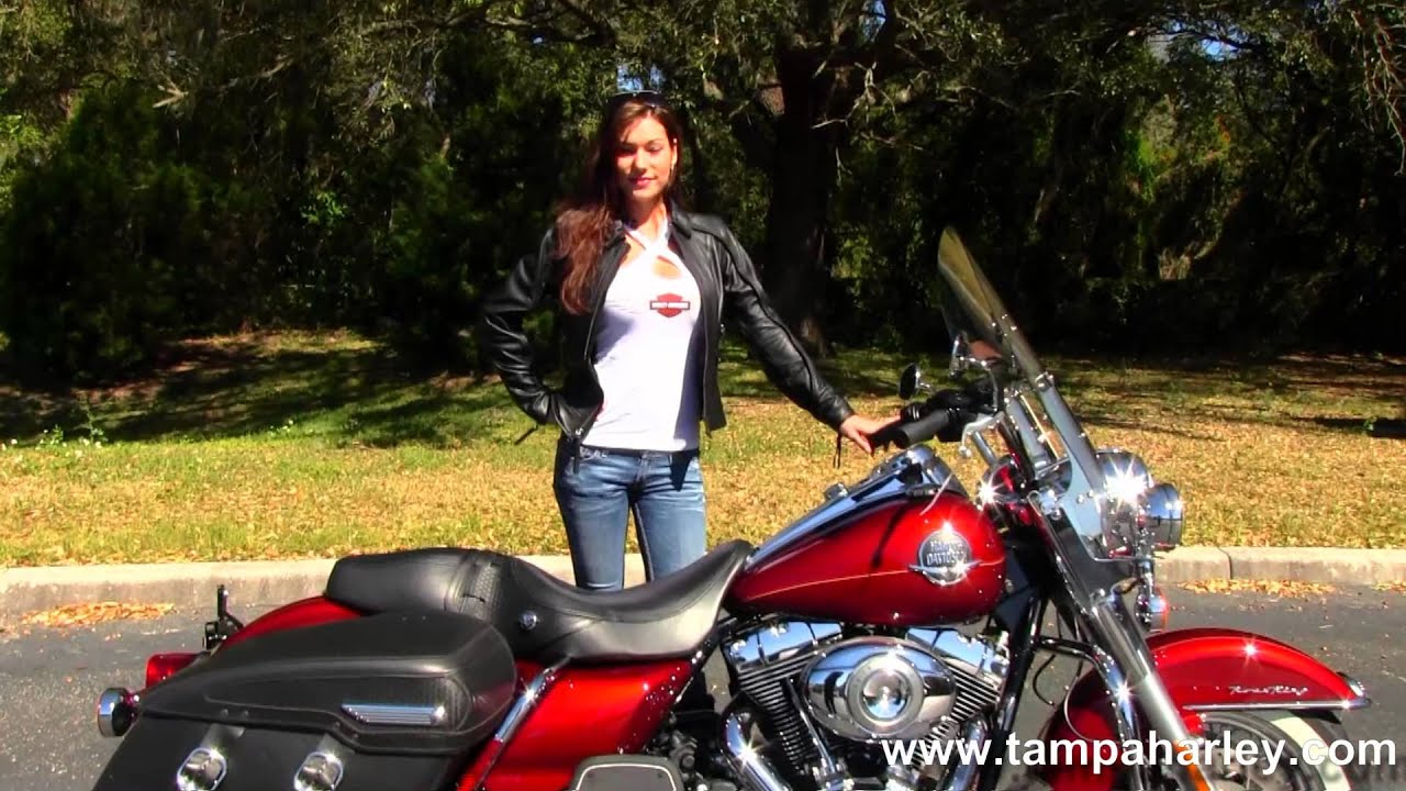 Harley Davidson Red Road King Classic Pics Harley Davidson Red Road King Classic Pics