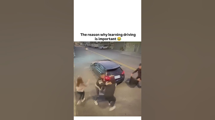 The reason why learning driving is important 😂 #iphone #trending
