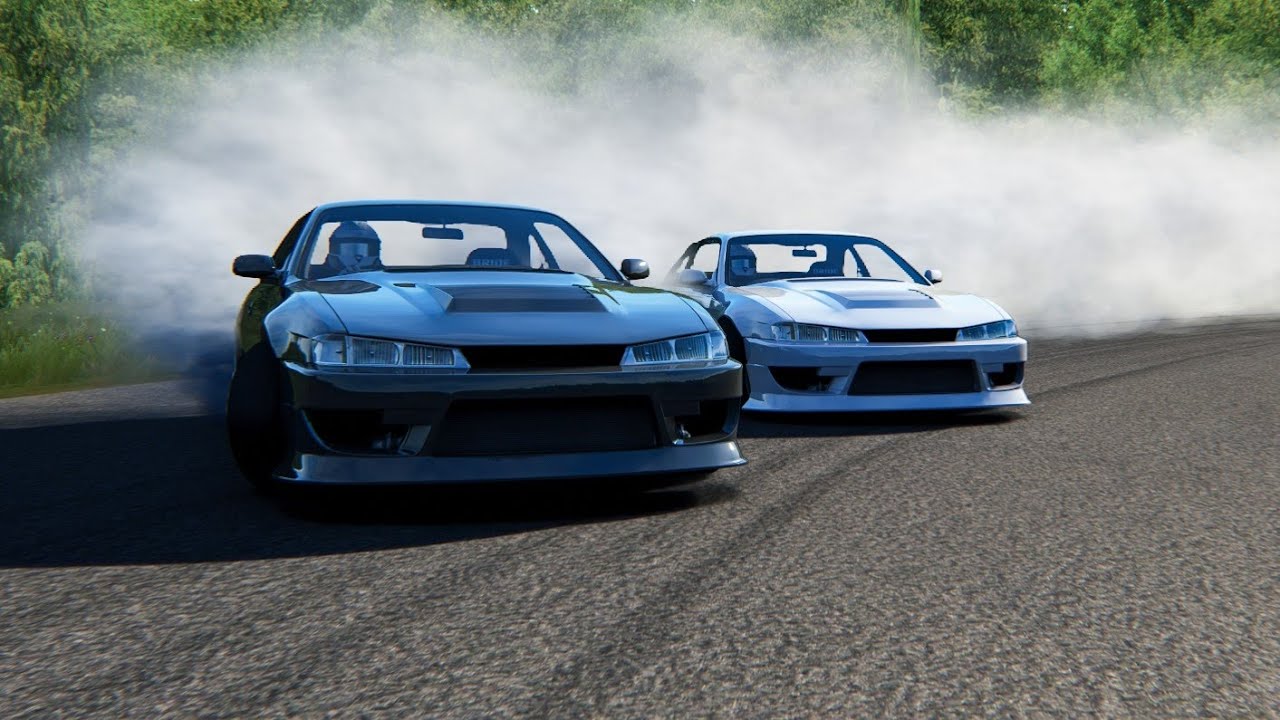 FunRock! Tandem Drift Silvia S14, Assetto Corsa Cinematic