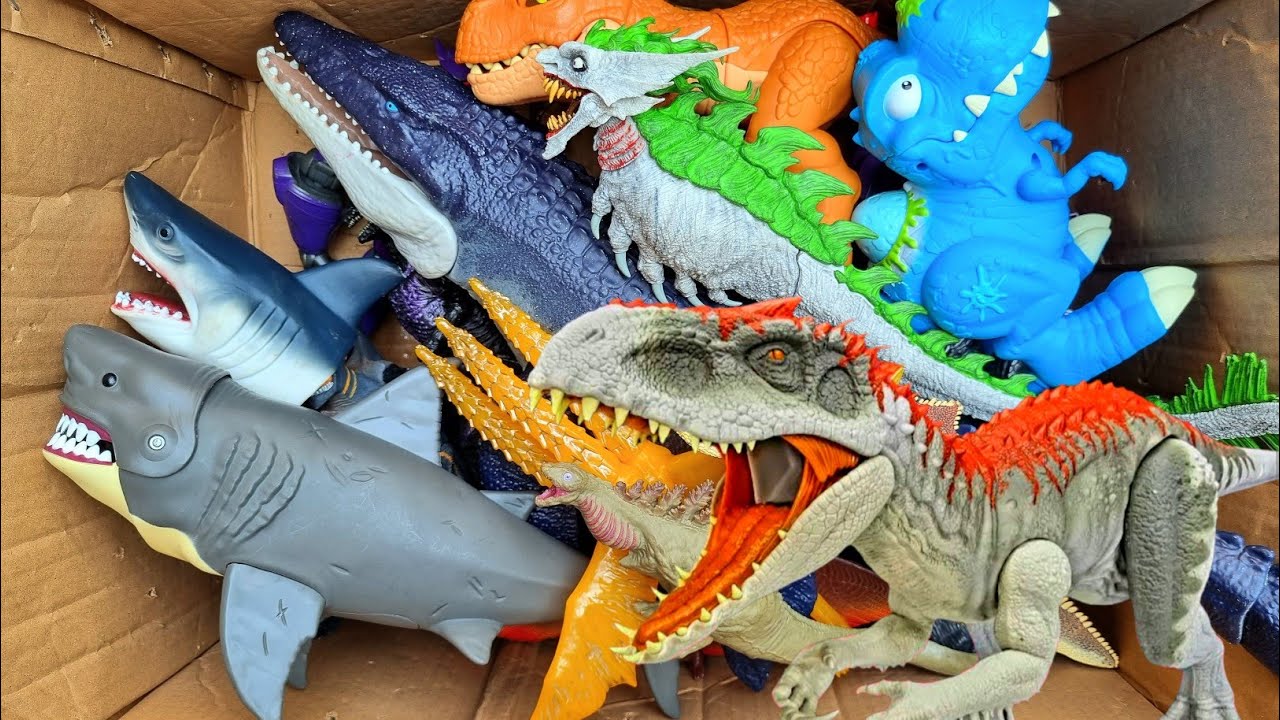 Hunting Indominus Rex, Mosasaurus, Godzilla, Shark, Triceratops, Becklespinax, King Kong And More