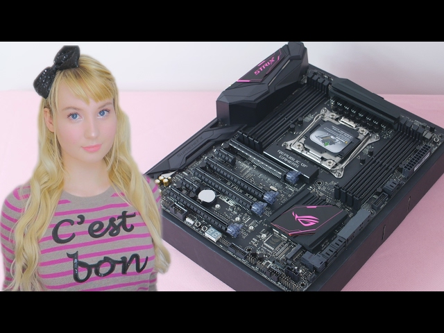 Just a random look at the Asus ROG Strix X99 Gaming Motherboard