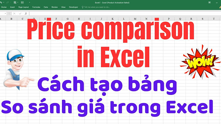 So sánh 1 hàng với nhiều hàng excel năm 2024