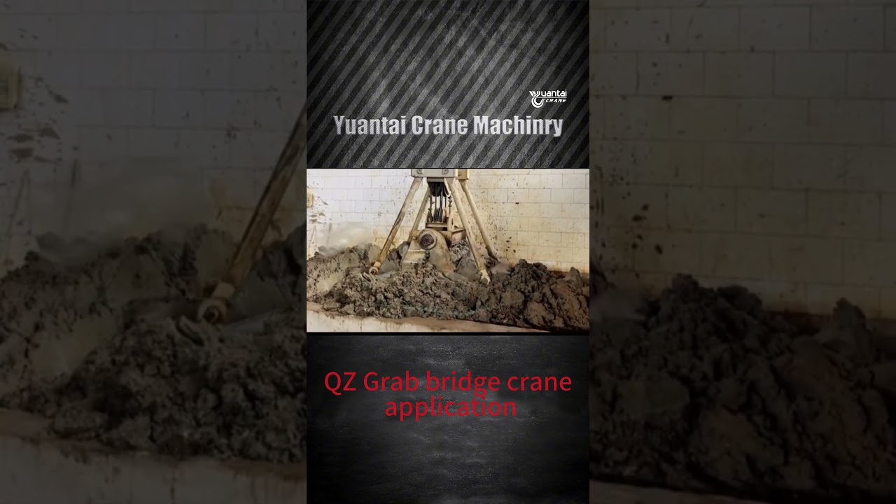 Clamshell Grab Bucket Overhead Crane for Sale, Customized for Different Loads or Material Handlings