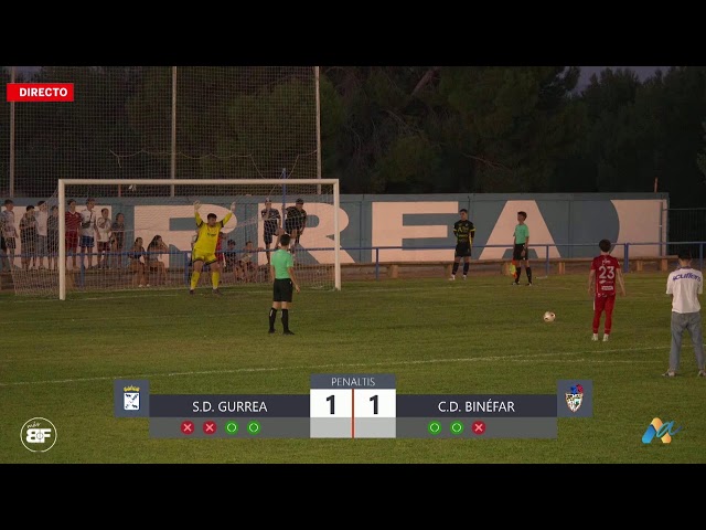 COPA DIPUTACIÓN - S.D. GURREA VS C.D. BINÉFAR (3º Y 4º PUESTO)