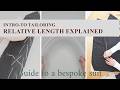 Length and shortness in sewing | Intro-to tailoring part 6